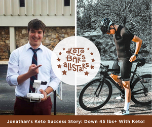 Jonathan's Keto Success Story: Down 45 lbs + With Keto Alone! 