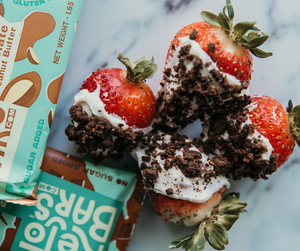 2 Easy Keto-Friendly Desserts Using Strawberries & KetoBars!