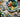 Plate full of veggies and egg with avocado, on a wooden surface
