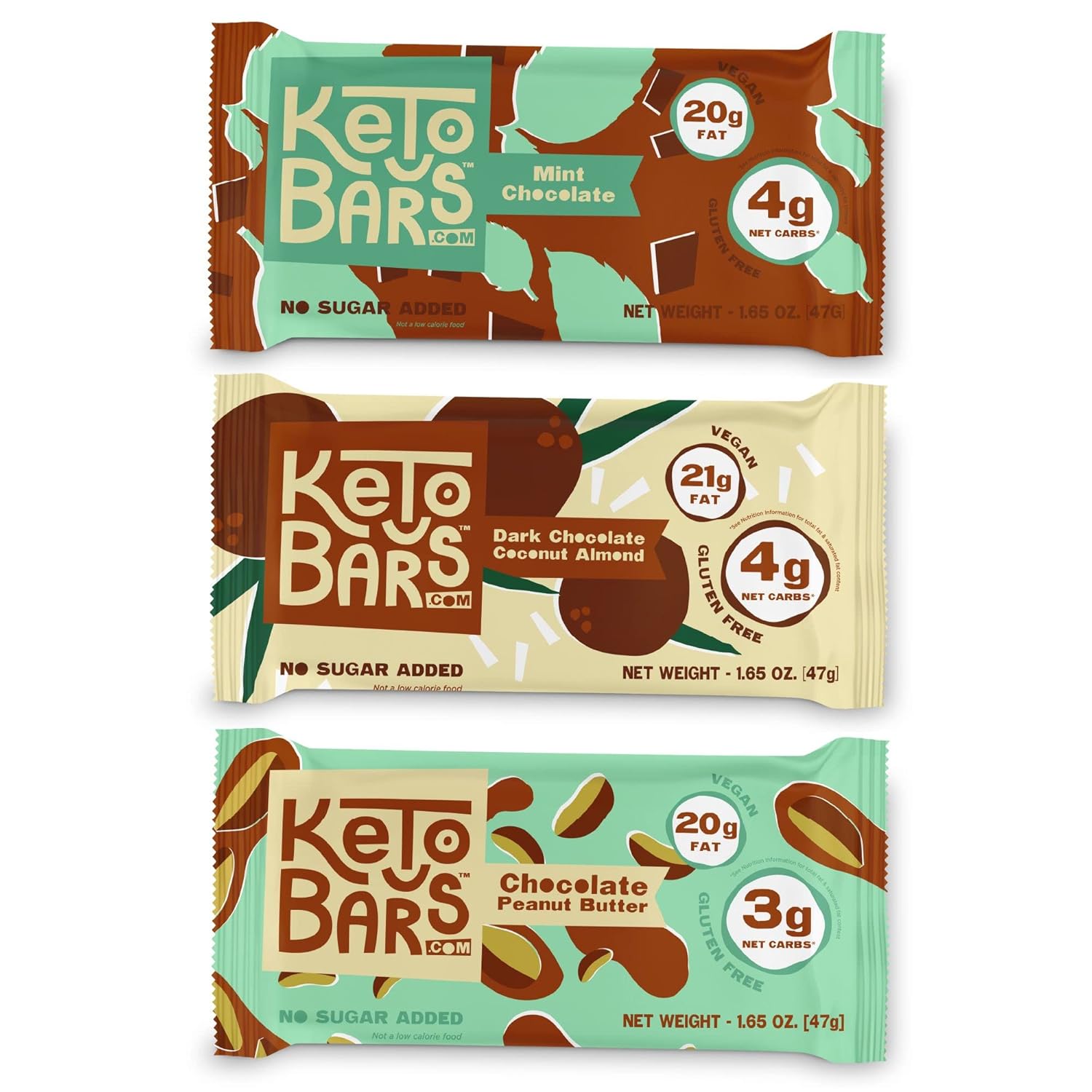 Keto Bars Sampler (12 Pack)