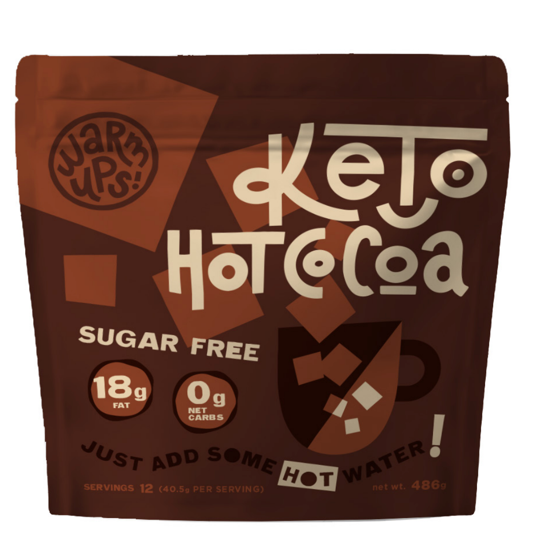 Keto Hot Cocoa, 12 Servings.